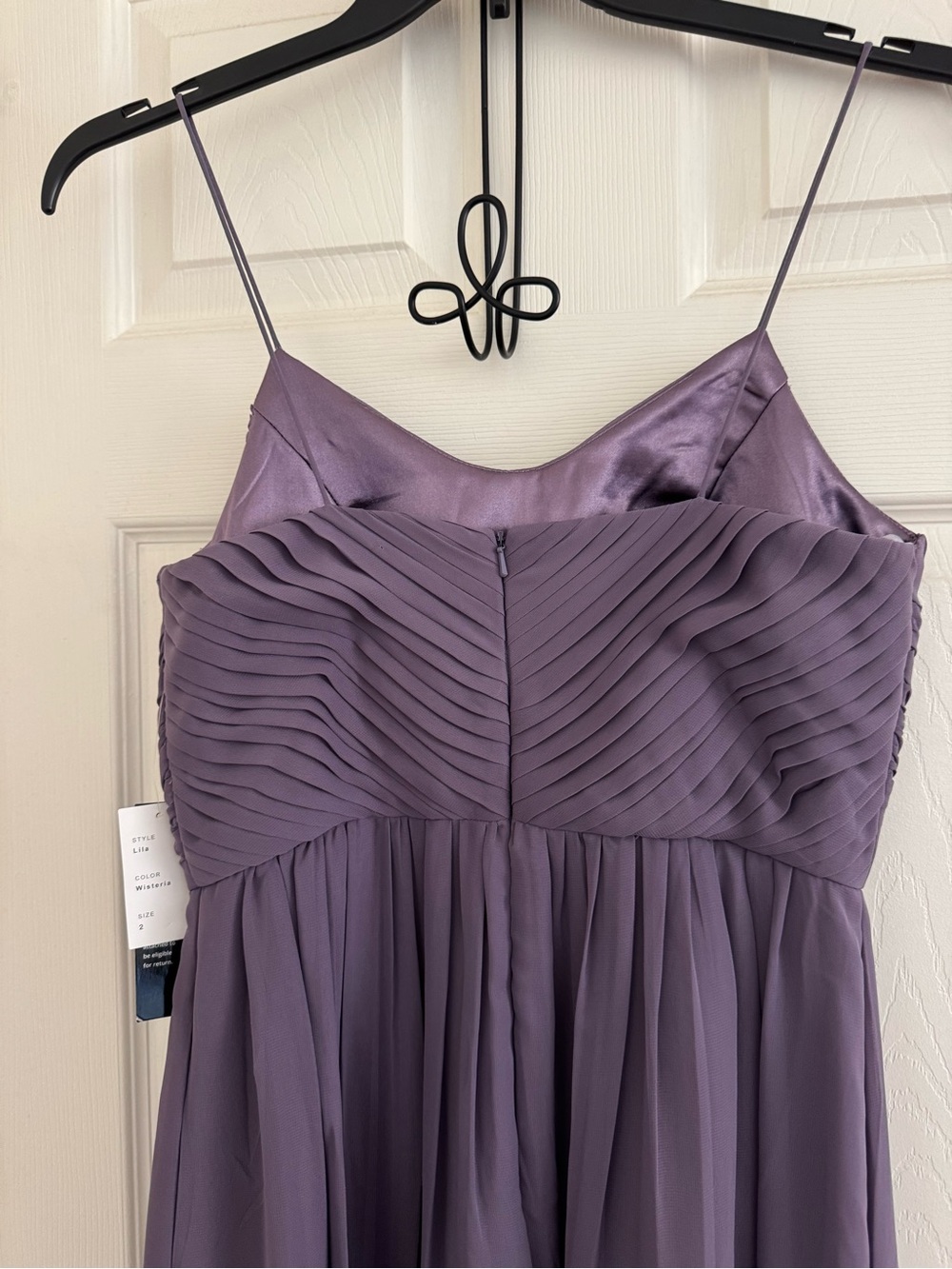 (NWT) Weddington Way “Lila” formal gown in the color "Wisteria" (Size 2) - Picture 5 of 13